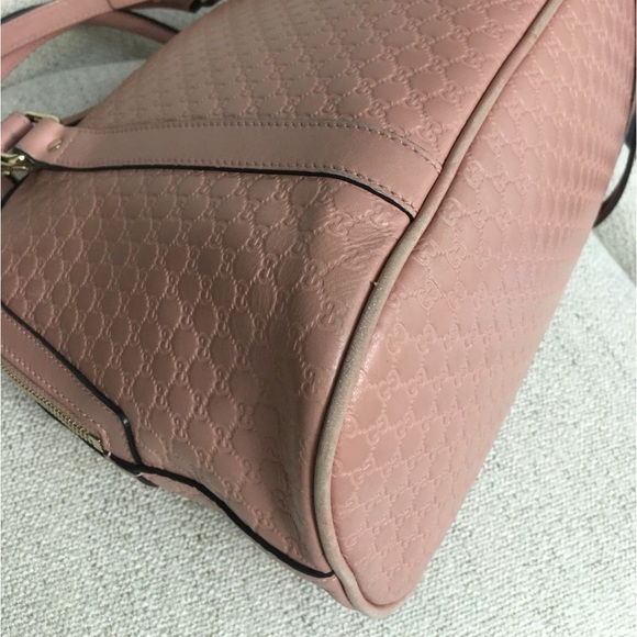 Authentic Gucci MicroGG pink leather bag - Picture 15 of 16
